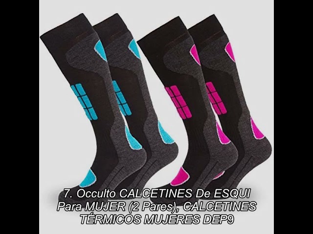 Vídeo relacionado con EUPSIIU 3 Pares Calcetines Termicos de Punto para Mujer - Gruesos Cálidos de Invierno Hasta la Rodilla para Botas - Regalo