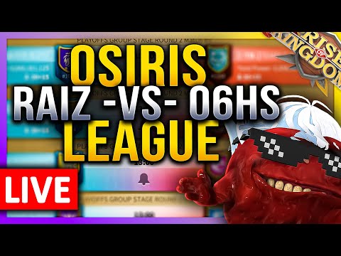 RAIZ -vs- 06HS: Osiris League 🏆LIVE! 🔴 FINALS 13UTC (Round2/3)