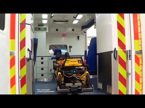 New Bonn (GER) BAUS AT ambulance close up on the RETTmobil 2018 expo in Germany