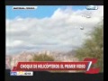 Vídeo mostra choque de helicópteros que matou 10 na Argentina