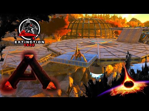 MODDED ARK: Extinction Core :: Ep 8 :: HOVER TEK BASE!!