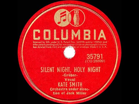 1940 Kate Smith - Silent Night