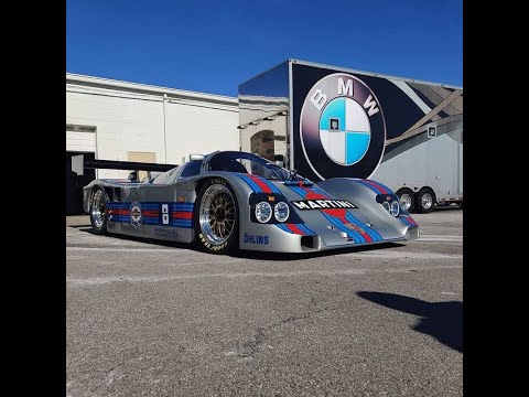 Thumbnail for 962 Street Porsche - The Martini Car - Custom Built Street Porsche - Engine Test by Porsche, Car