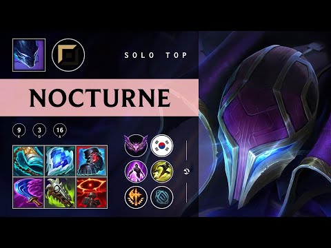 Nocturne Top vs Cho'Gath - KR Master Patch 25.22