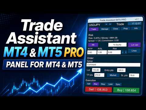 Video Trade Assistant MT4 PRO Panel