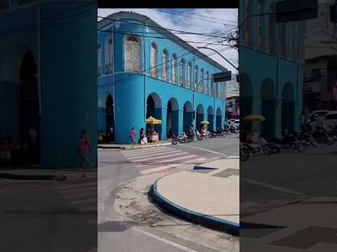 Prédio dos Arcos. Centro da cidade de Nazaré. Bahia