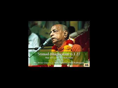Discussion on SB 6.1.27 with Prabhupada Lecture at Morning Bhagwatam Class Bhakti yoga club Kharadi