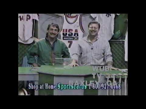 Don West & Eddie Lewis Shop At Home Sportscards Dec 1993 (WUBI TV 34 Baxley Ga) Partially Complete