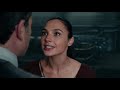 Justice League Wonder Woman Pushes Batman Scene