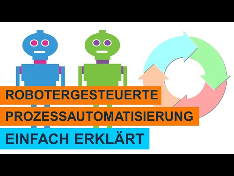 Was ist RPA-Robotergesteuerte Prozessautomatisierung? Einfach erklärt! LERNVIDEO