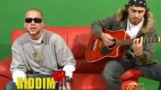 Collie Buddz - Young Gal LIVE RIDDIM UP ON THE GREEN SCREEN