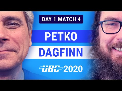 UBC 2020 (Day 1 Match 4): Petko Kostadinov vs. Dagfinn Snarheim