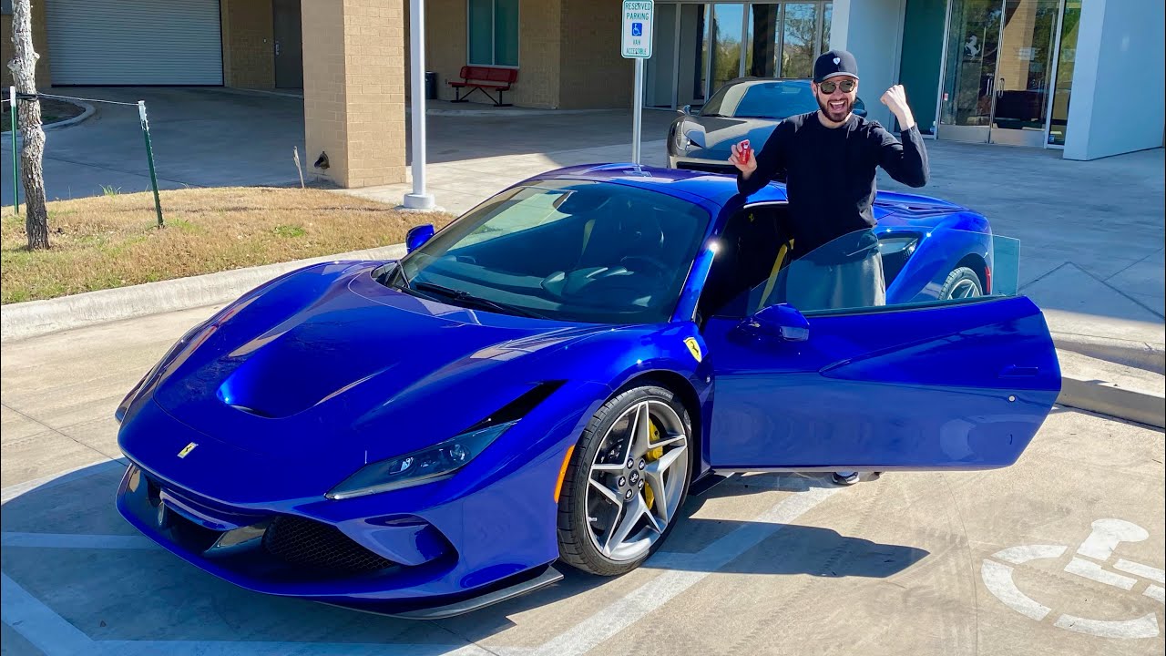 Recogiendo el nuevo Ferrari F8!! | Salomondrin