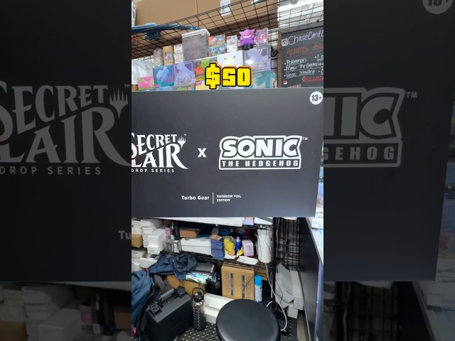 Vídeo relacionado con Magic the Gathering Secret Lair x Sonic The Hedgehog: Turbo Gear - Edición sin lámina