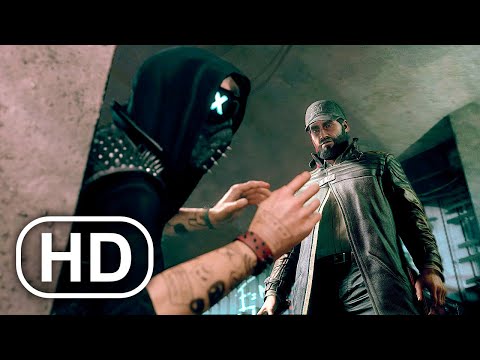 Aiden Pearce Meets Wrench Scene 4K ULTRA HD - Watch Dogs Legion Bloodline Cinematic