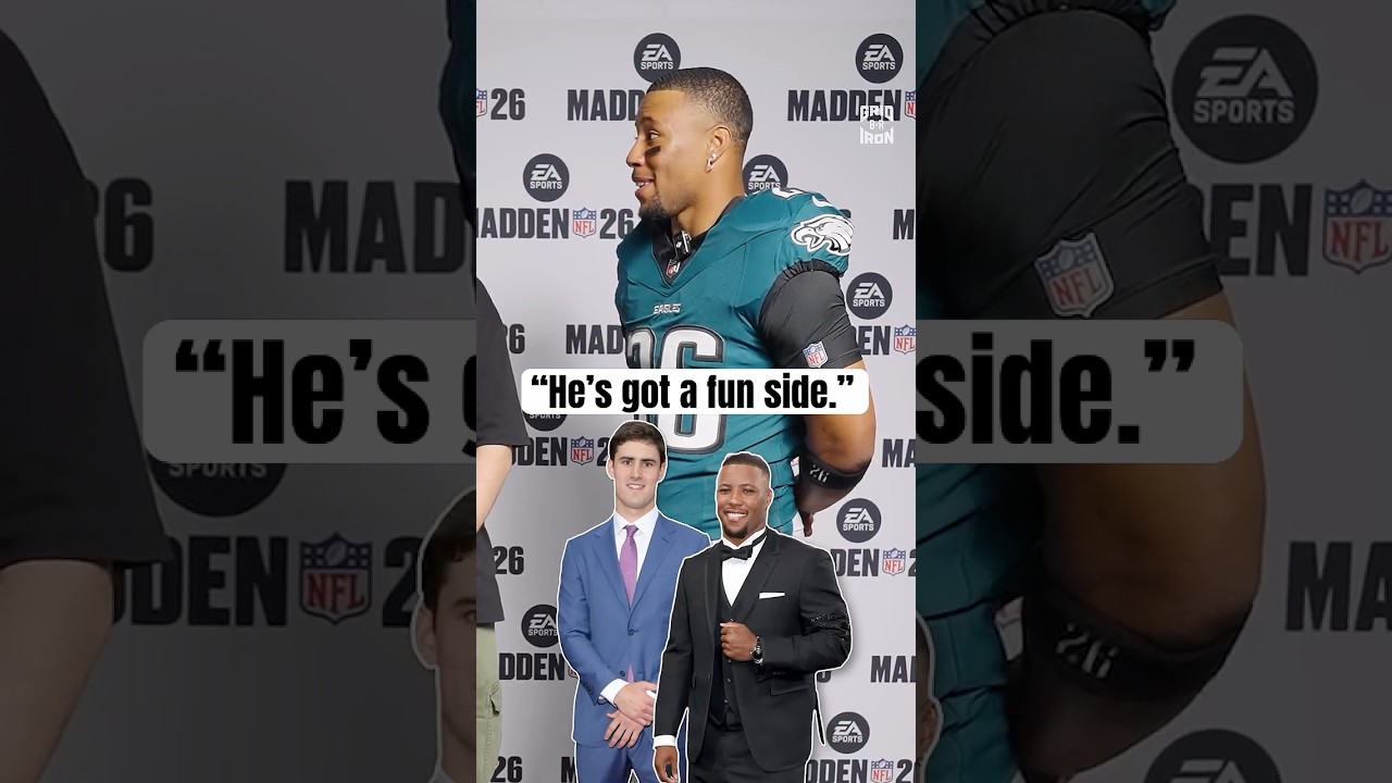 Saquon x Daniel Jones buddy cop movie 🍿