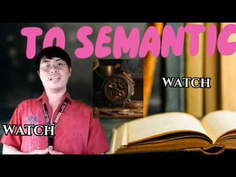 WHAT IS SEMANTICS? (for school purposes only) #linguistic #linguist #Semantics #english