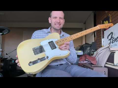 1971 Fender Telecaster W/ 1960s Gibson PAT Humbucker