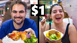 BEST $1 VIETNAMESE STREET FOOD TOUR IN HANOI, VIETNAM (Don't Miss This!! Vietnam Vlog 2019)