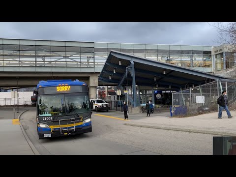 New bus! 21001 2021 New Flyer XDE60 on 84 UBC Express (Route Run Ep 65)