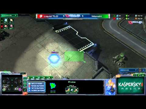 Kaspersky Arena - Liquid TLO [Z] vs Monchi [P]