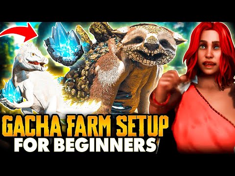 Gacha Farm Setup For Beginners | ARK Survival Ascended