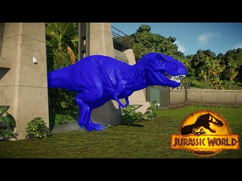 Color Pack T Rex , Chameleon I Rex , Pink Triceratops Dino Fights Jurassic World Evolution 2