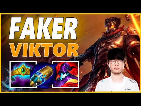 ⚡FAKER VIKTOR MID GAMEPLAY⚡SEASON 12 LEAGUE OF LEGENDS