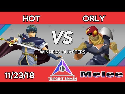 Tripoint Smash 37 - Winners Quarters - Hot (Marth) Vs. ORLY (Captain Falcon)