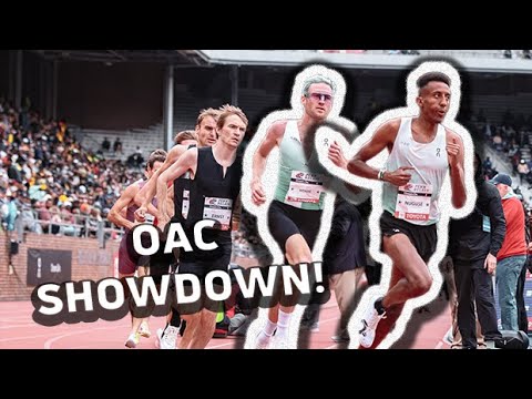 OAC's Yared Nuguse And Ollie Hoare Battle In Men's Mile At Penn Relays 2024