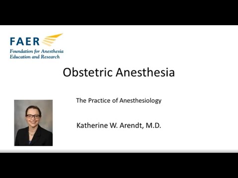 MSARF 2020 Virtual Program - Obstetric Anesthesiology