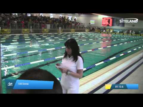 Serie 1 dei 100 Dorso  Assoluti Maschi Master - Campionati Regionali Master 2015 VENETO e FRIULI VG