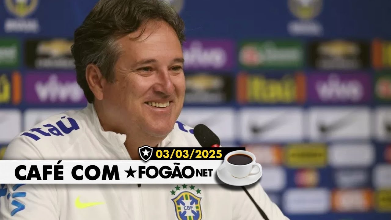LIVE CAFÉ COM FOGÃONET | Botafogo planeja reformulação na base; Renato Paiva tem estilo ofensivo LIVE CAFÉ COM FOGÃONET | Botafogo planeja reformulação na base; Renato Paiva tem estilo ofensivo