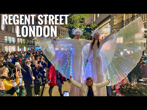 London Christmas Walk 2025 | Regent Street Christmas Event [4K HDR]