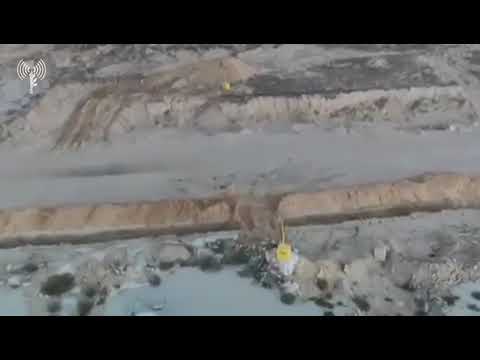 Demarcazione linea gialla a #Gaza