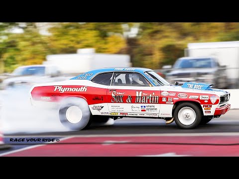 SOX AND MARTIN PROSTOCK!  '70 PLYMOUTH DUSTER TRIBUTE! REMEMBER THE BOSS! BYRON DRAGWAY!