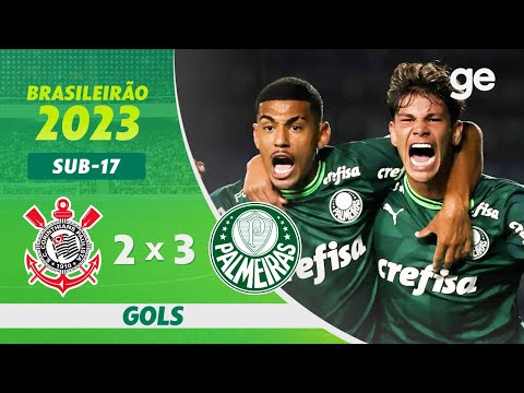 Gols e lances de Corinthians x Palmeiras