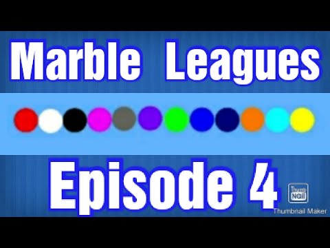 Marble League Episode 4 | Major League Marble Race (MLMR) In Algodoo