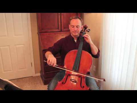 May Time by Mozart Performance Video from Suzuki Book 2 - Cello Instruction with Kayson Brown