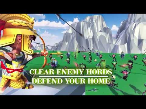 Roman War Castle Defense - Epic Battle 2017 Video