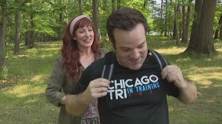 As Mike's race day nears, he checks in with Erin Ivory