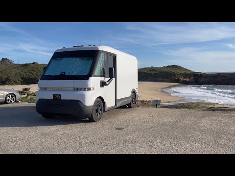 2025 Chevy Brightdrop Zevo 400 full electric DIY campervan conversion tour #brightdrop #vantour