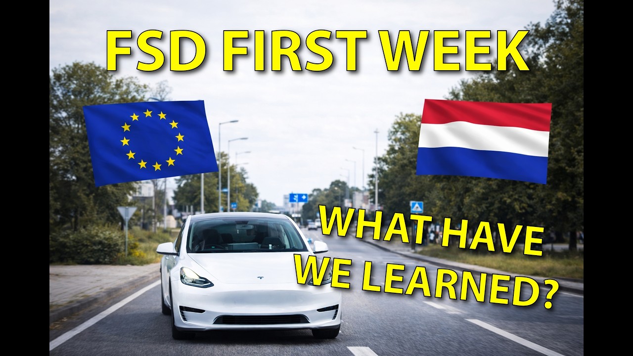 Tesla FSD Supervised first week - what have we learned?