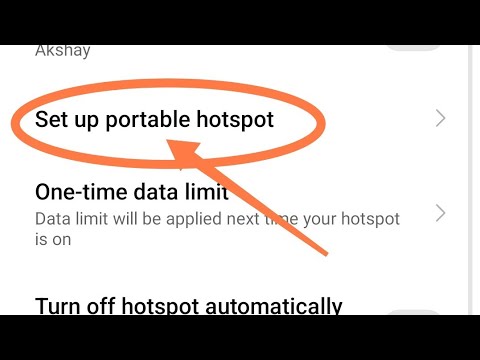 how to setup portable hotspot redmi note 8, Redmi note 8 portable hotspot setting
