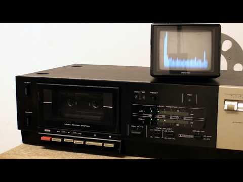 Cassette audio: rumore di fondo e DolbyB su un registratore del 1982