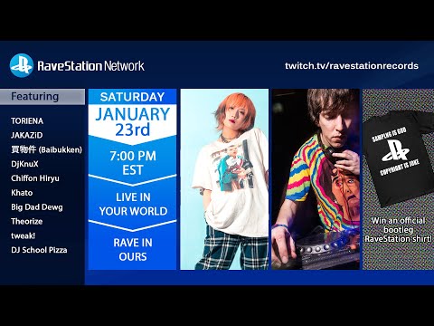 [DJ Mix] RaveStation Network 003 - JAKAZiD