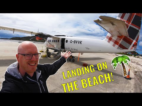 Barra Airport: Landing on the Beach at the World's Most Stunning Airport!