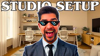 From Bedroom to Studio! How I Created My YouTube Setup 💡 | Creator house