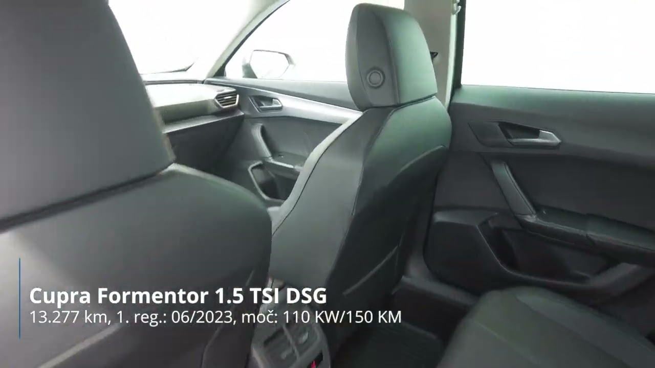 Cupra Formentor 1.5 TSI DSG - SLOVENSKO VOZILO
