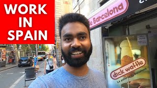 How to find WORK in SPAIN | Indian in Spain Life Vlog